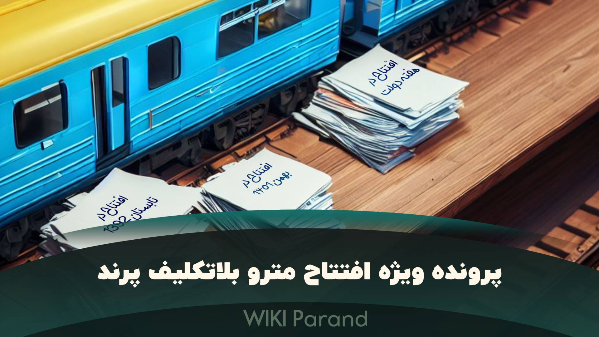 تلویزیون پرند: پرونده ویژه افتتاح مترو بلاتکلیف پرند